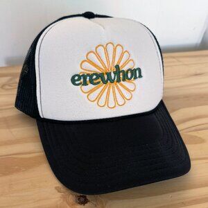 Erewhon daisy flower unisex logo trucker hat one size - excellent condition
